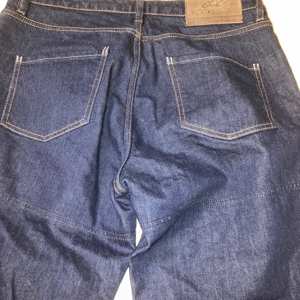 ALPHA STAR JEANS PADDED KNEES SIZE 8  NWT motorcycle dirt bike